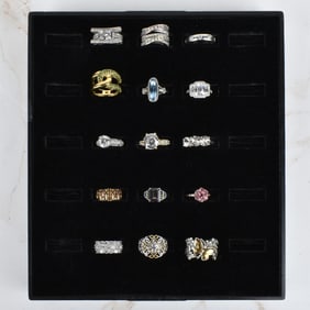 Collection of Sterling Silver Rings
