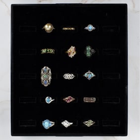 Collection of Sterling Silver Rings