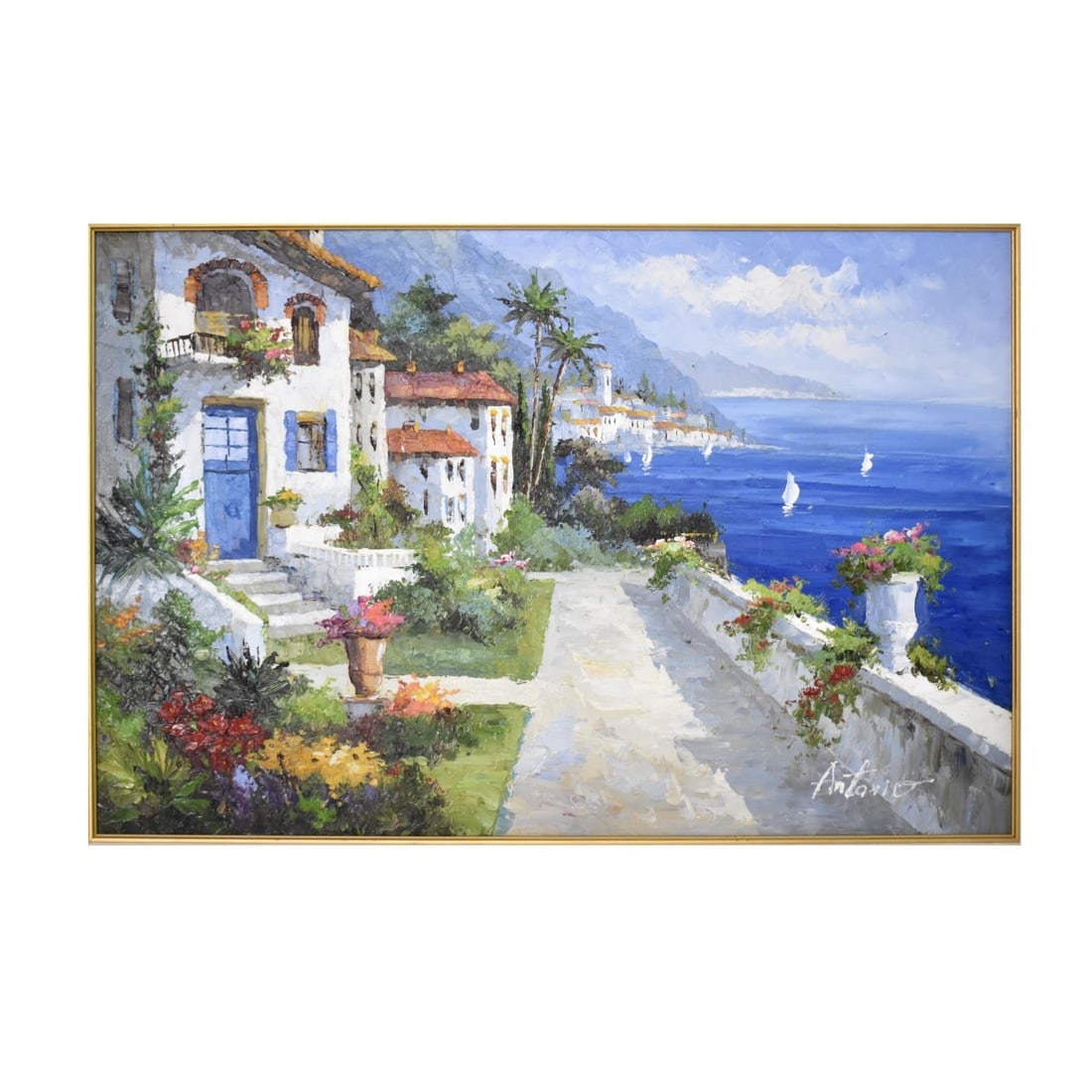 Antonio di Viccaro, Italian (20th Century) O/C (1 of 7)