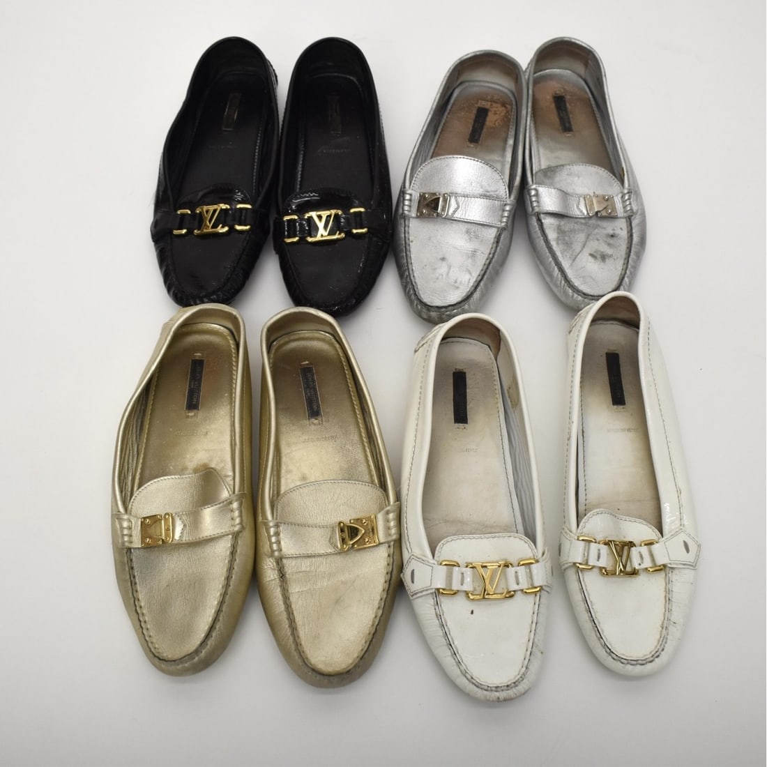 Grouping Louis Vuitton Woman's Loafers (1 of 2)