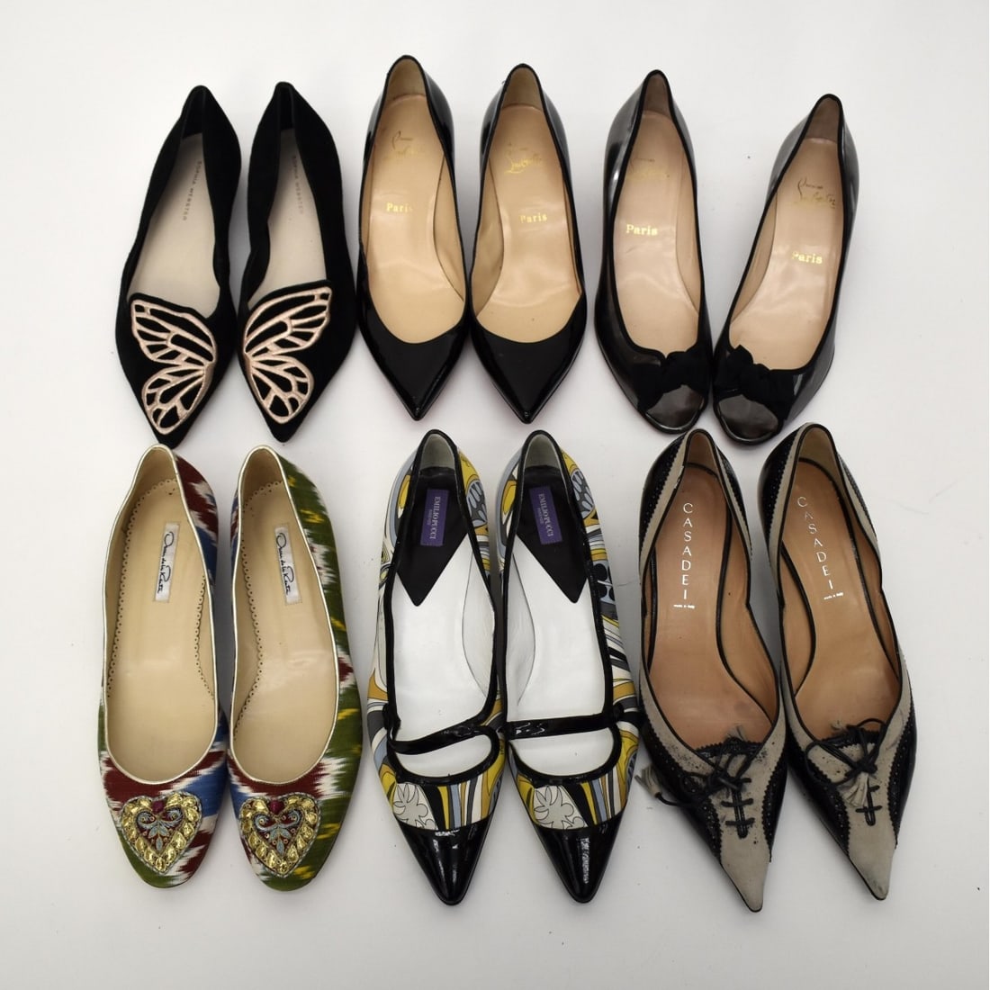 Six pr Designer Shoes including Pucci (1 of 5)