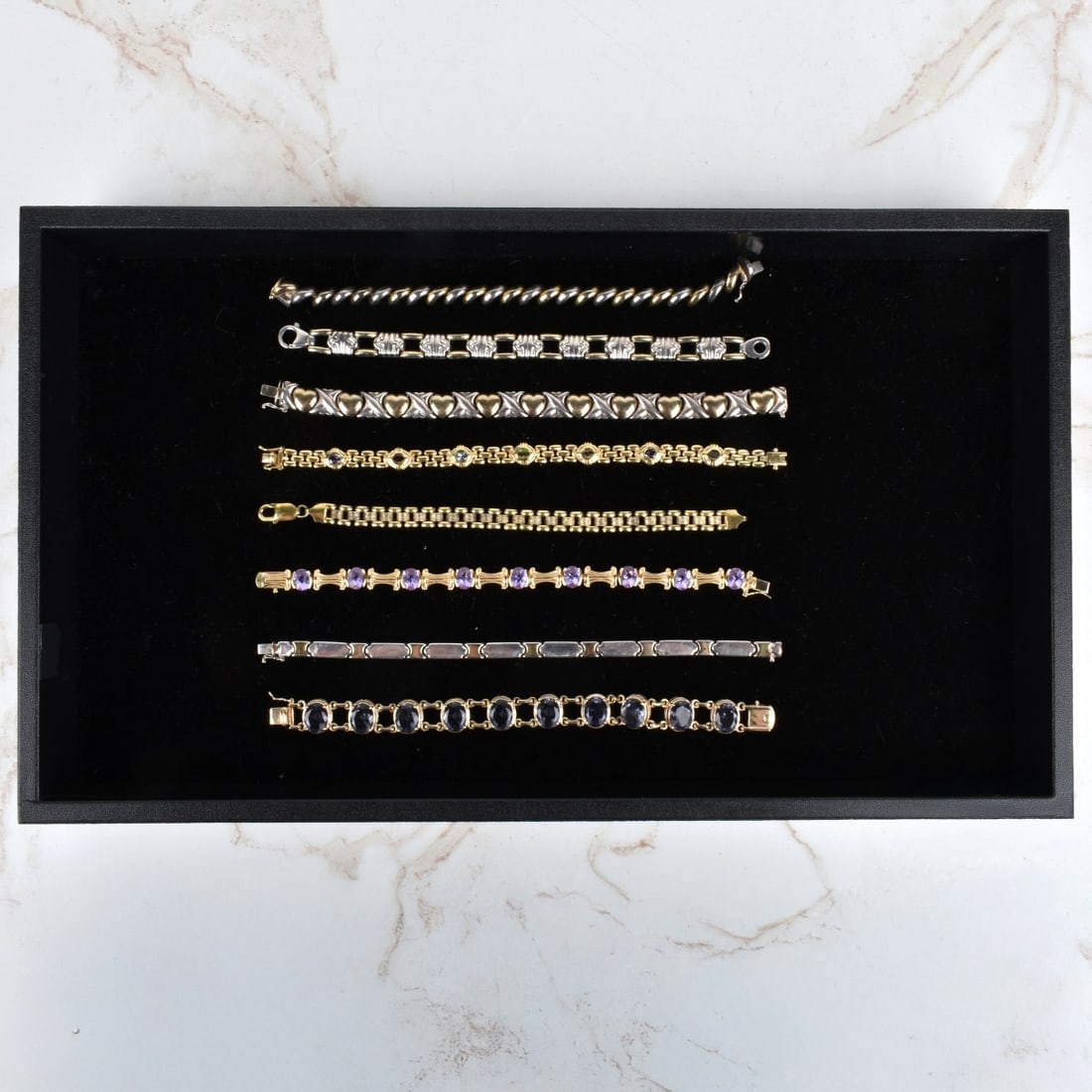 Vintage Sterling Silver Bracelets (1 of 1)