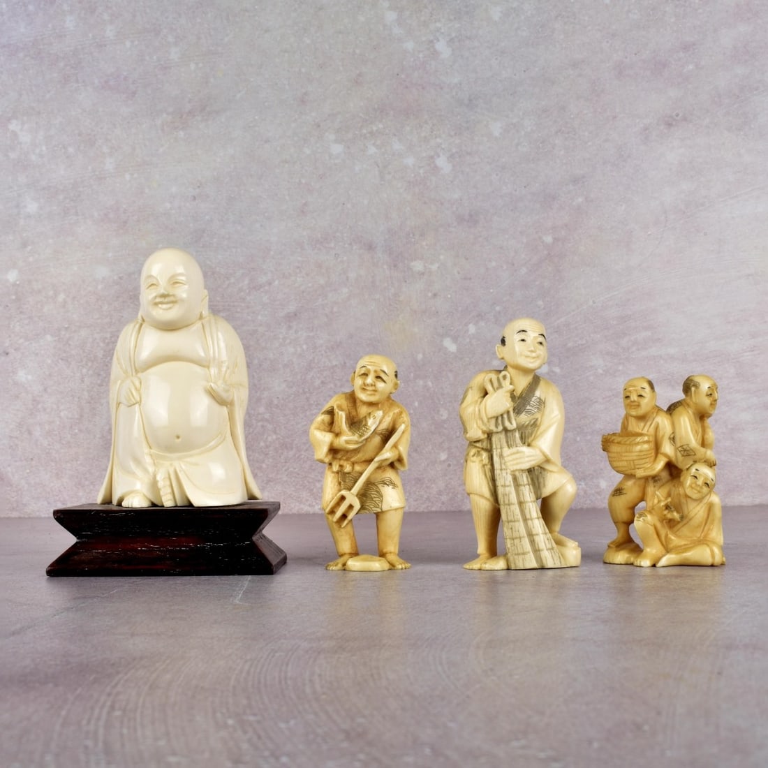 Antique Japanese Figures (1 of 5)