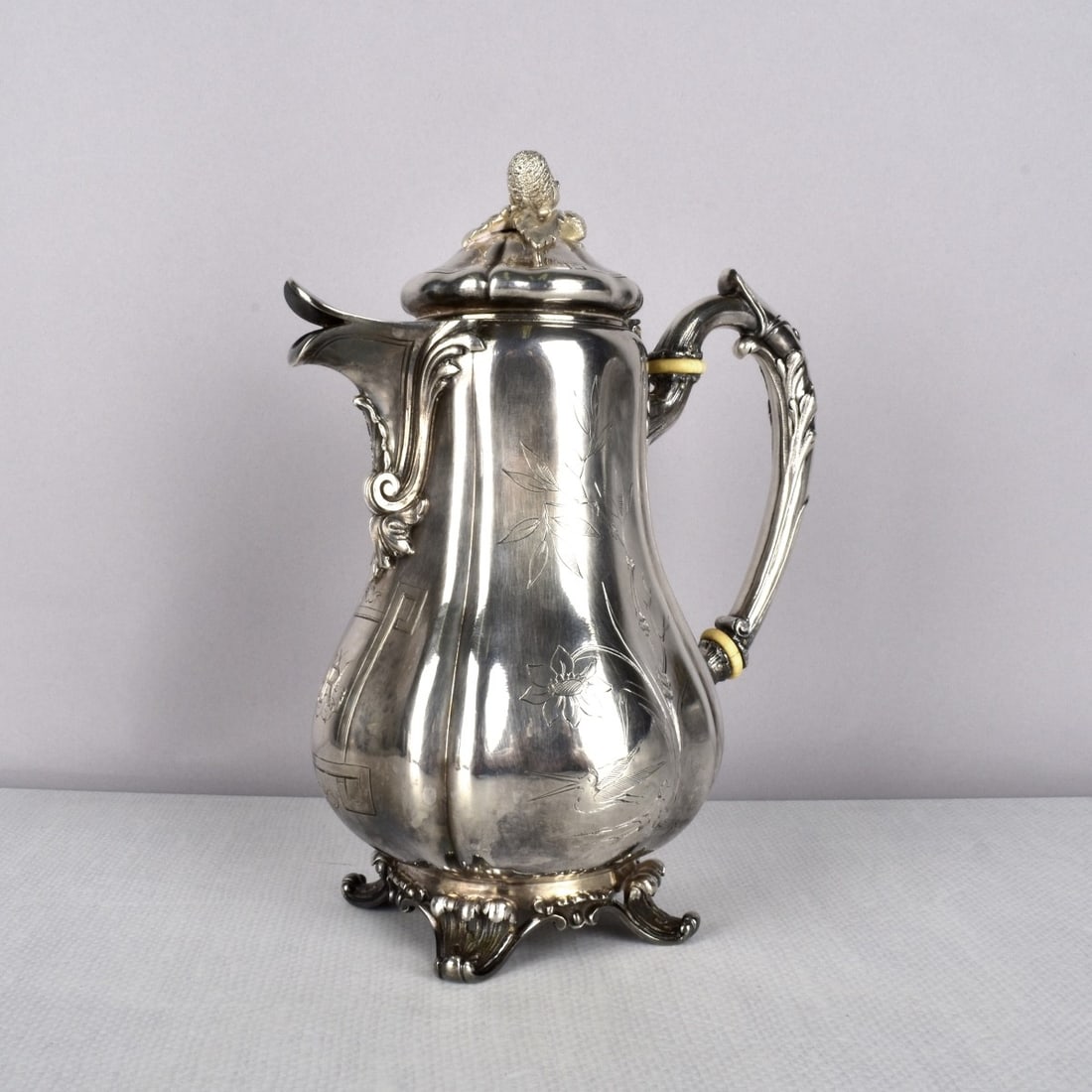 Antique Christofle Footed Tea Pot (1 of 7)