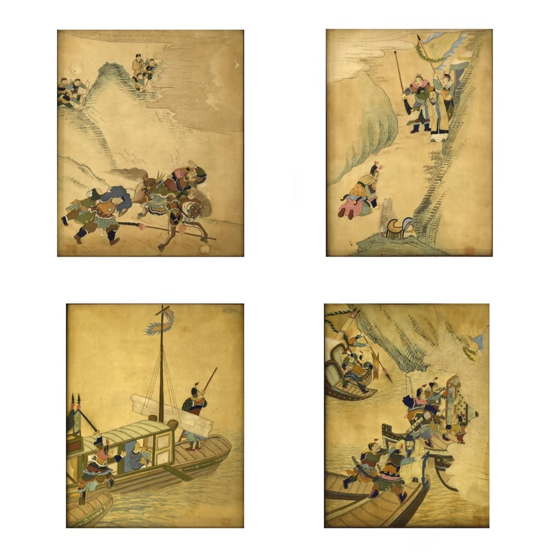 Chinese "Three Kingdoms Story" Paintings (1 of 7)