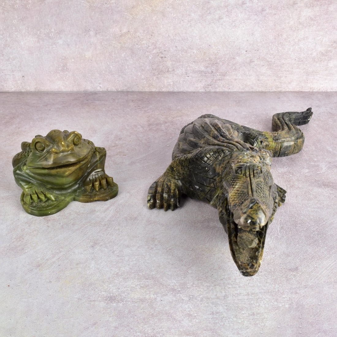 Chinese Carved Jade Figures (1 of 5)