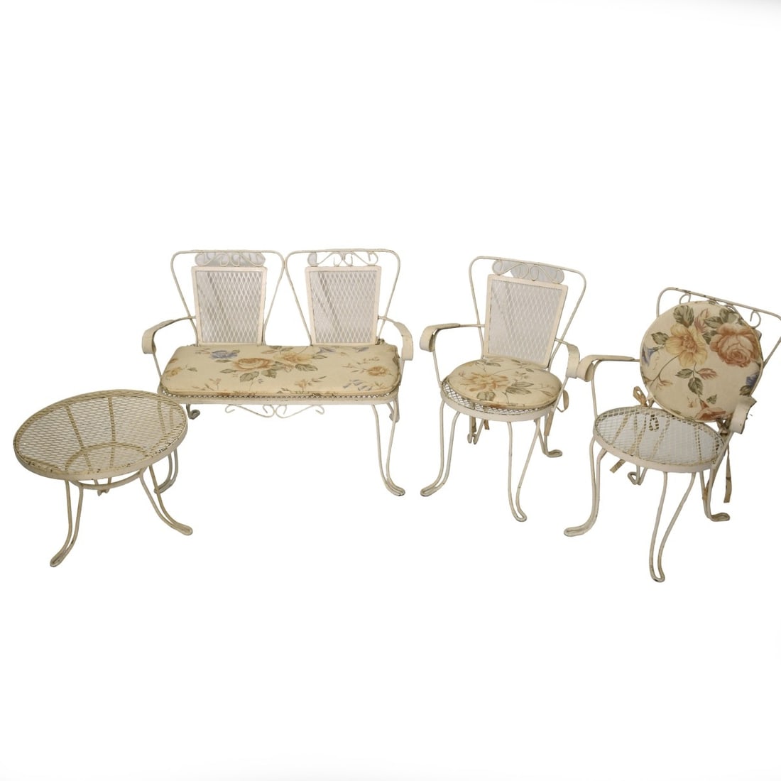 Vintage Childs Wrought Iron Patio Furniture (1 of 4)