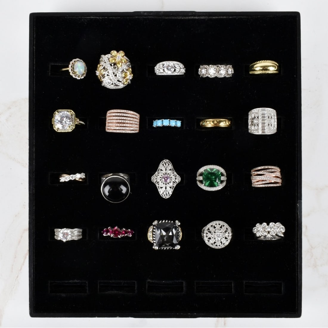 Collection of Sterling Silver Rings (1 of 1)