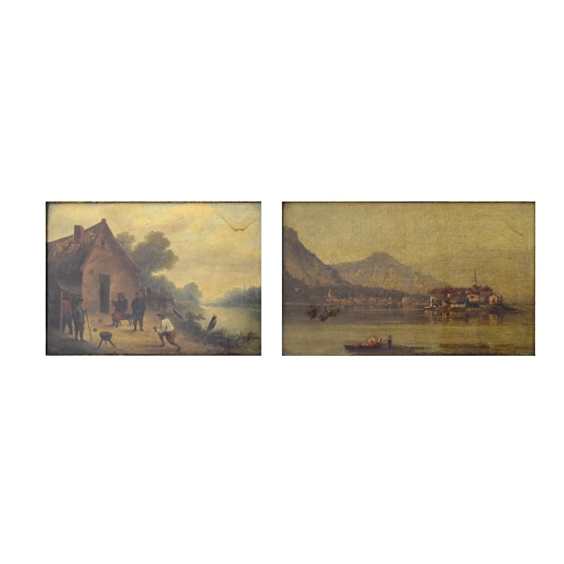 Two Antique Framed Paintings (1 of 7)