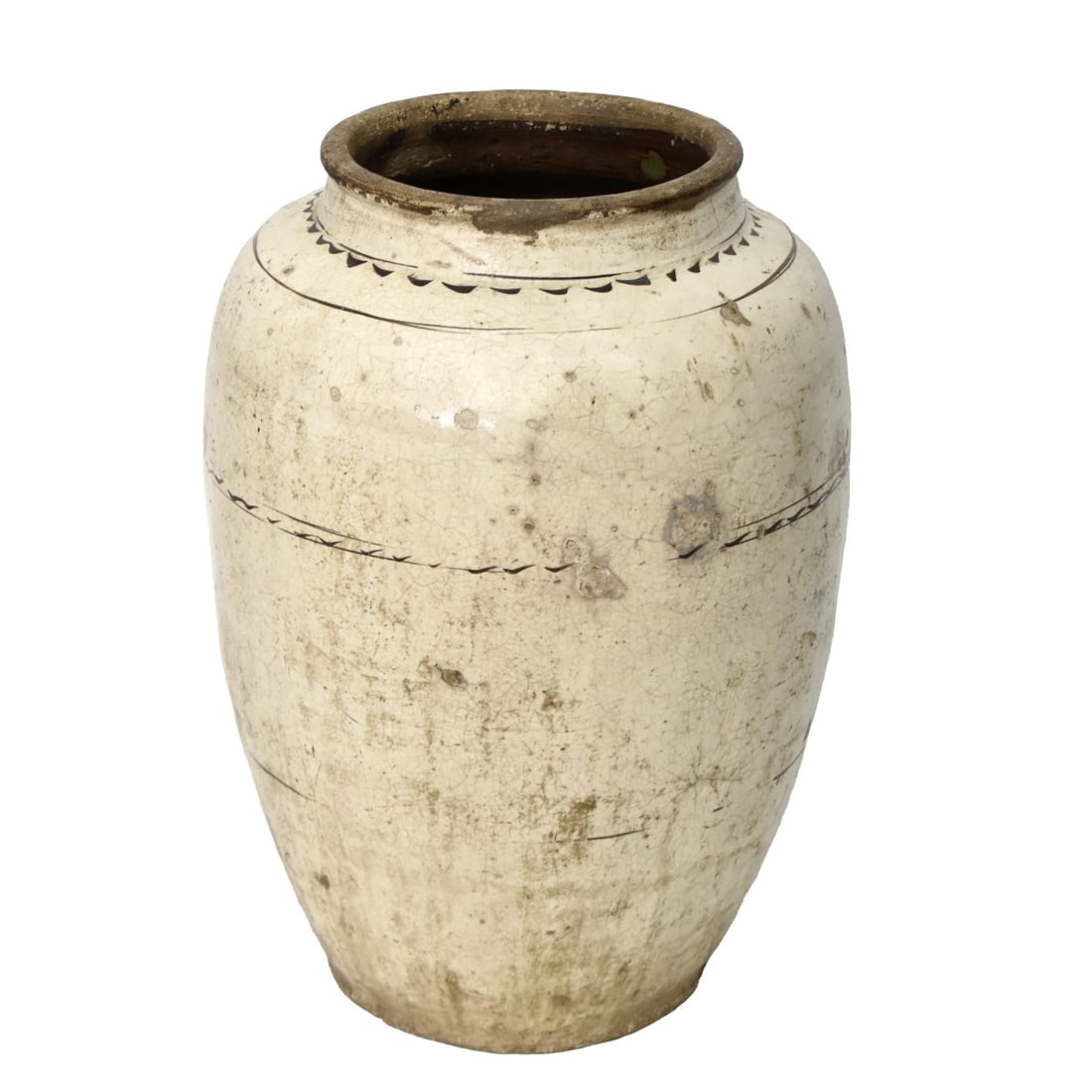 Large Chinese Song Dynasty Cizhou Style Pot (1 of 4)