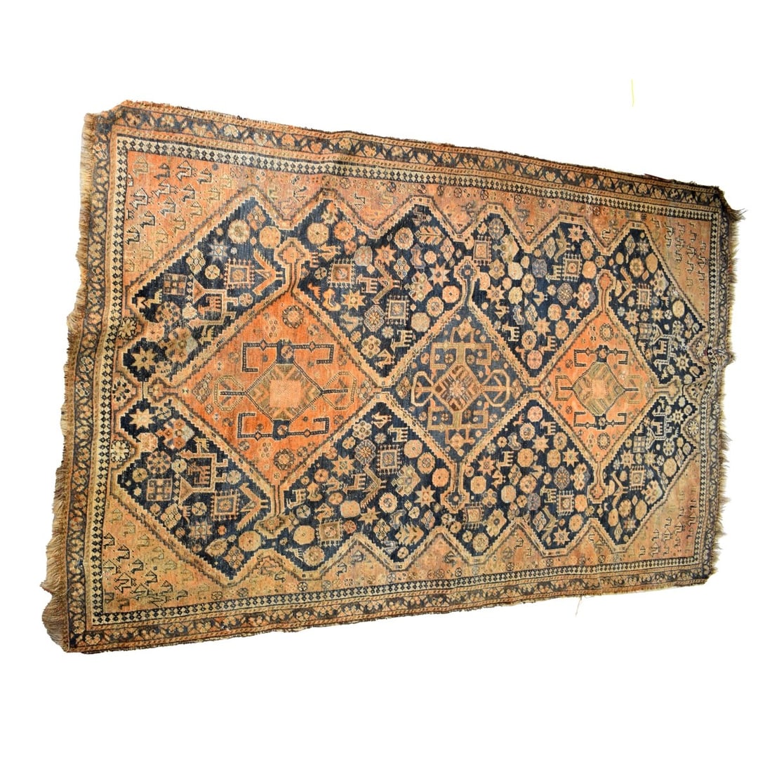 Antique Heriz Wool Rug (1 of 6)