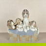 Lladro Figurine of Dogs