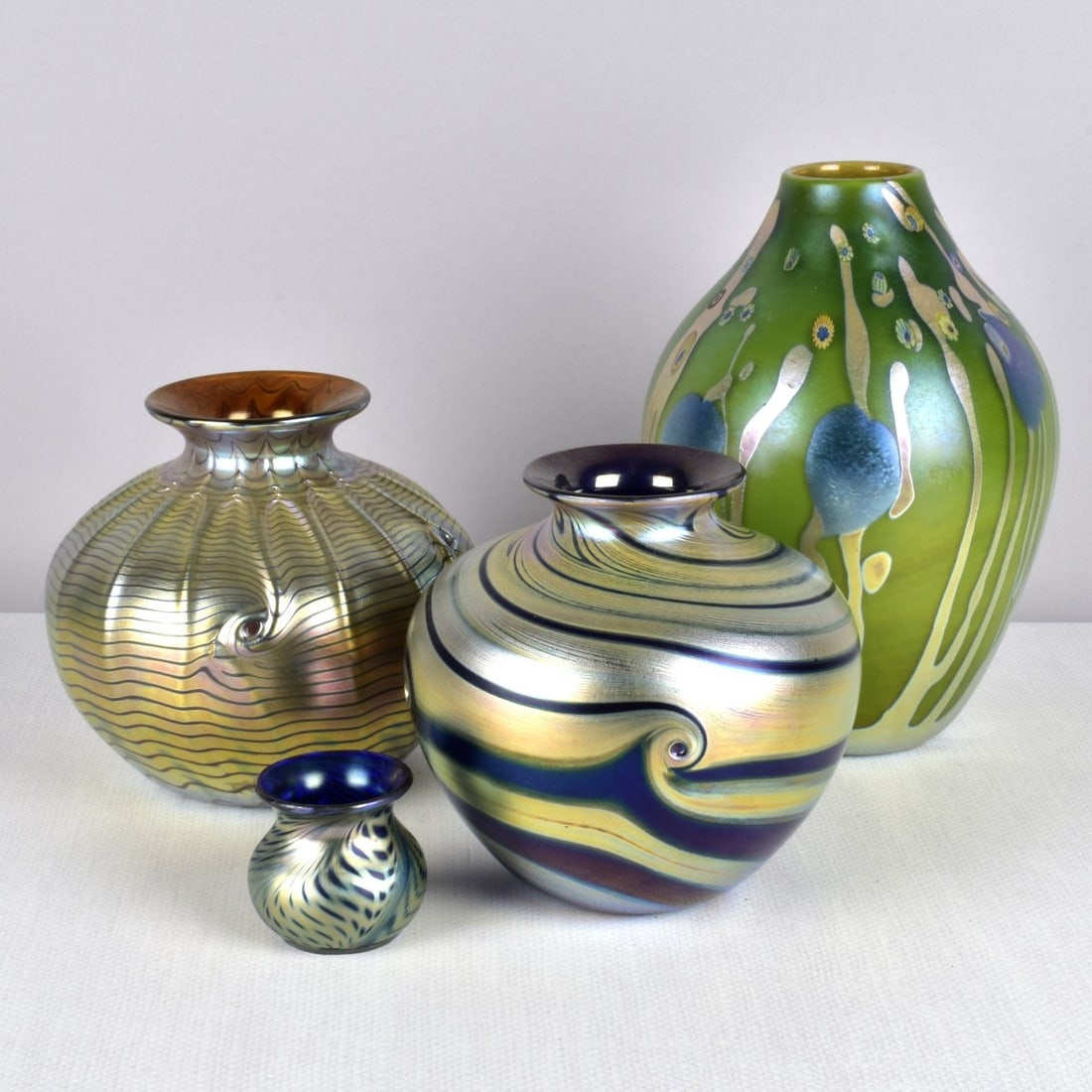 Vintage Art Glass Vases (1 of 6)
