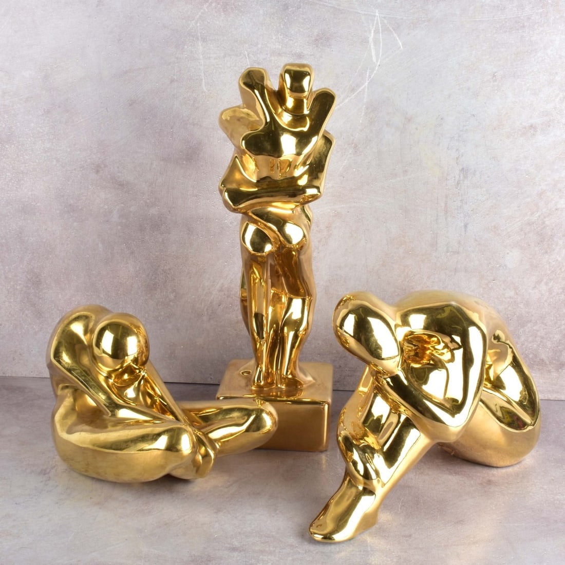 Modern Gold Plated Figures (1 of 5)
