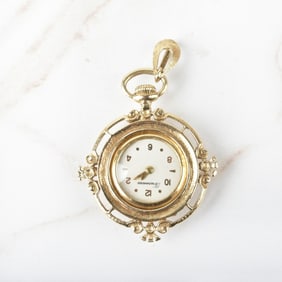 Tourneau 14K Pendant Watch