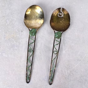 Wolmar Castillo Taxco Salad Servers
