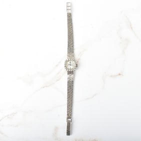 Record de Luxe Diamond and 10K Watch