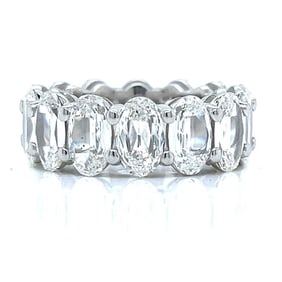 Diamond and Platinum Ring