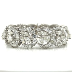 Diamond and Platinum Bracelet