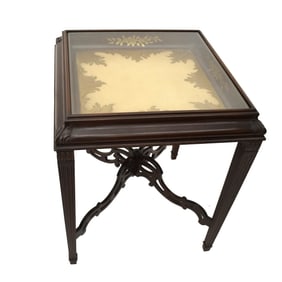 Antique Chippendale Style Mahogany Table