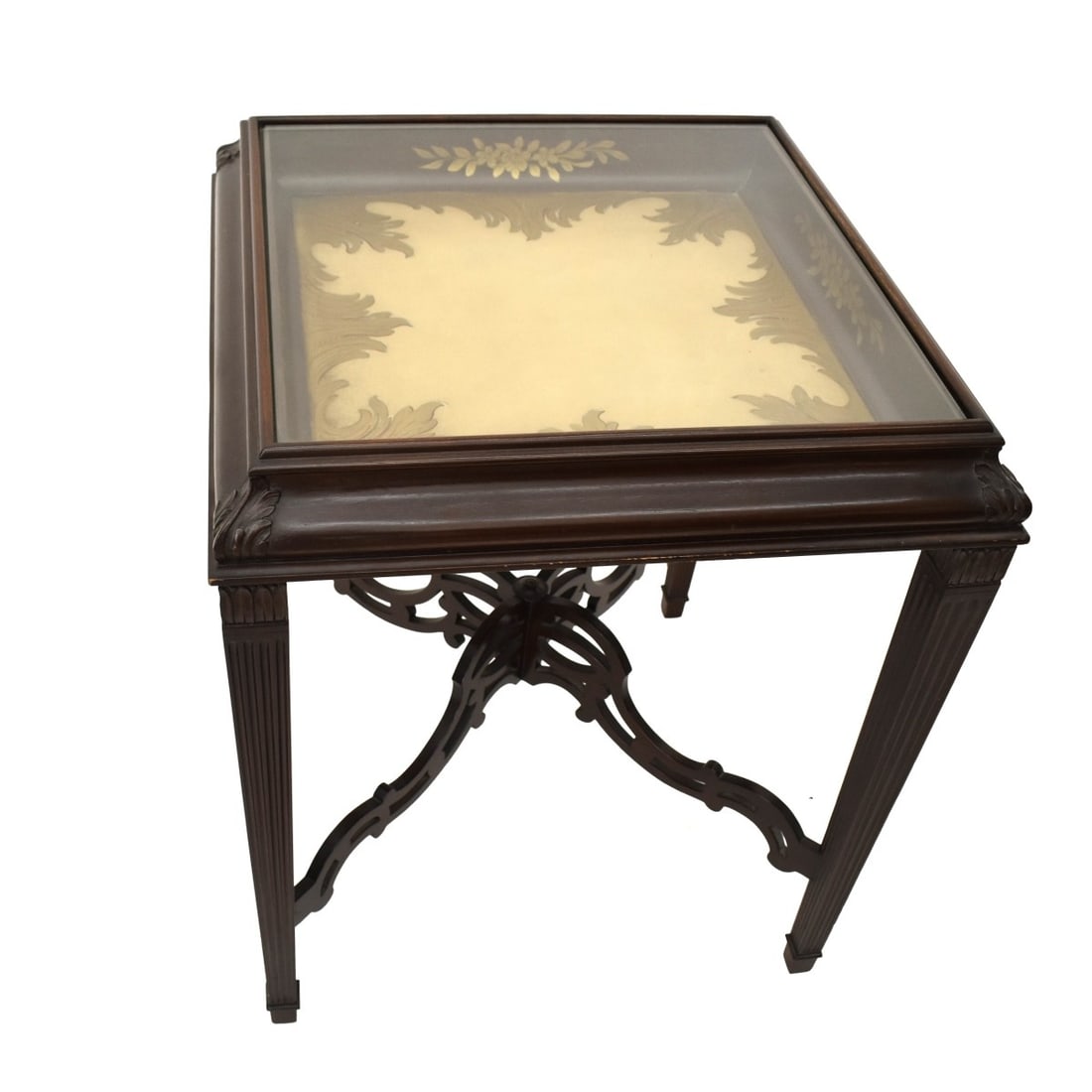 Antique Chippendale Style Mahogany Table (1 of 7)