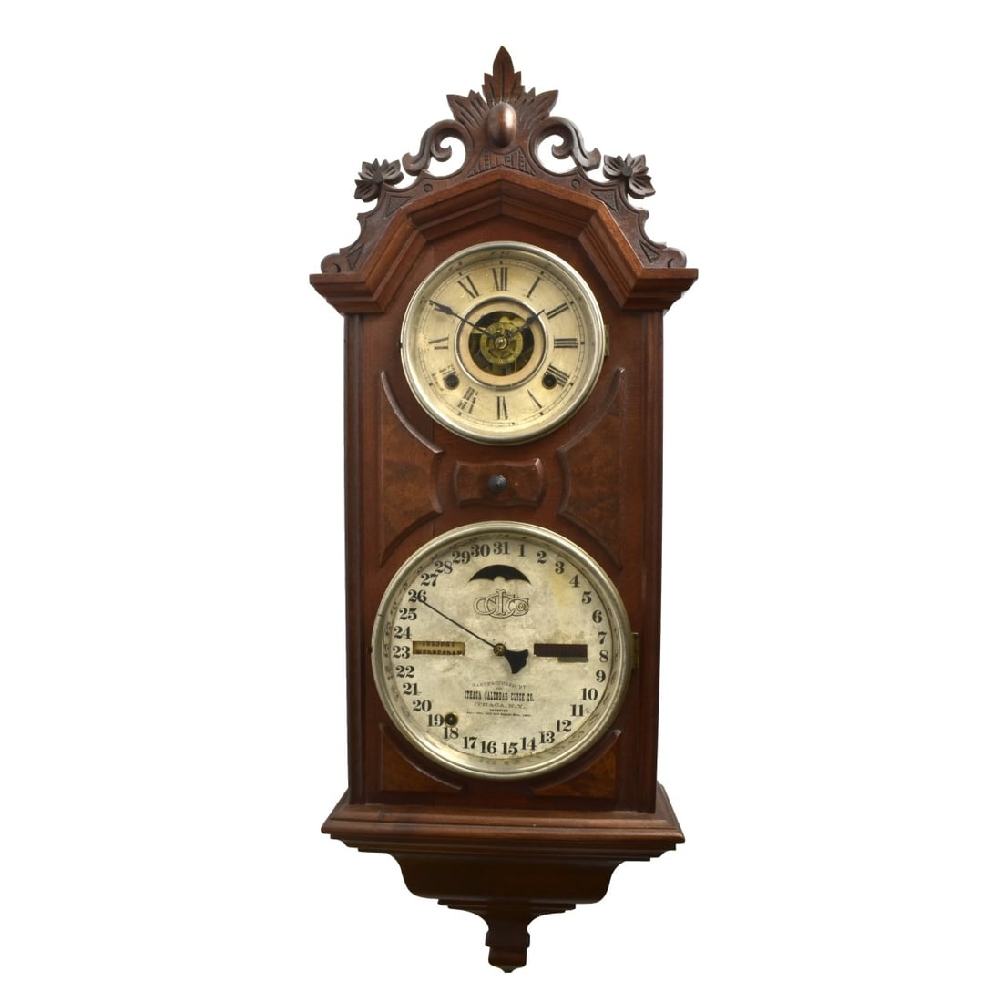 Antique Ithaca Shelf Clock (1 of 4)