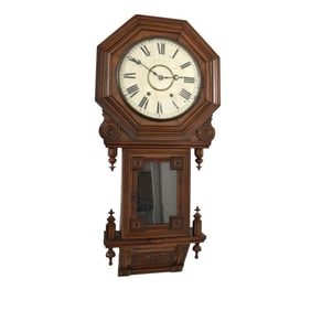 Mahogany Wall Clock