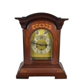 German Carved Mantle Clock