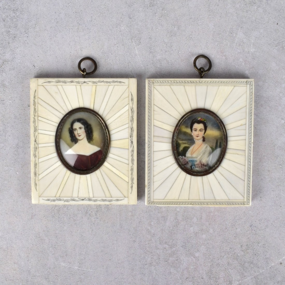 Framed Miniature Paintings (1 of 6)