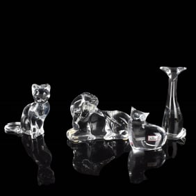 Baccarat Crystal Animals