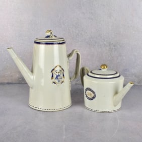 Antique Chinese Export Tea Pots