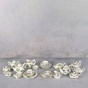 Miniature English Tea Sets