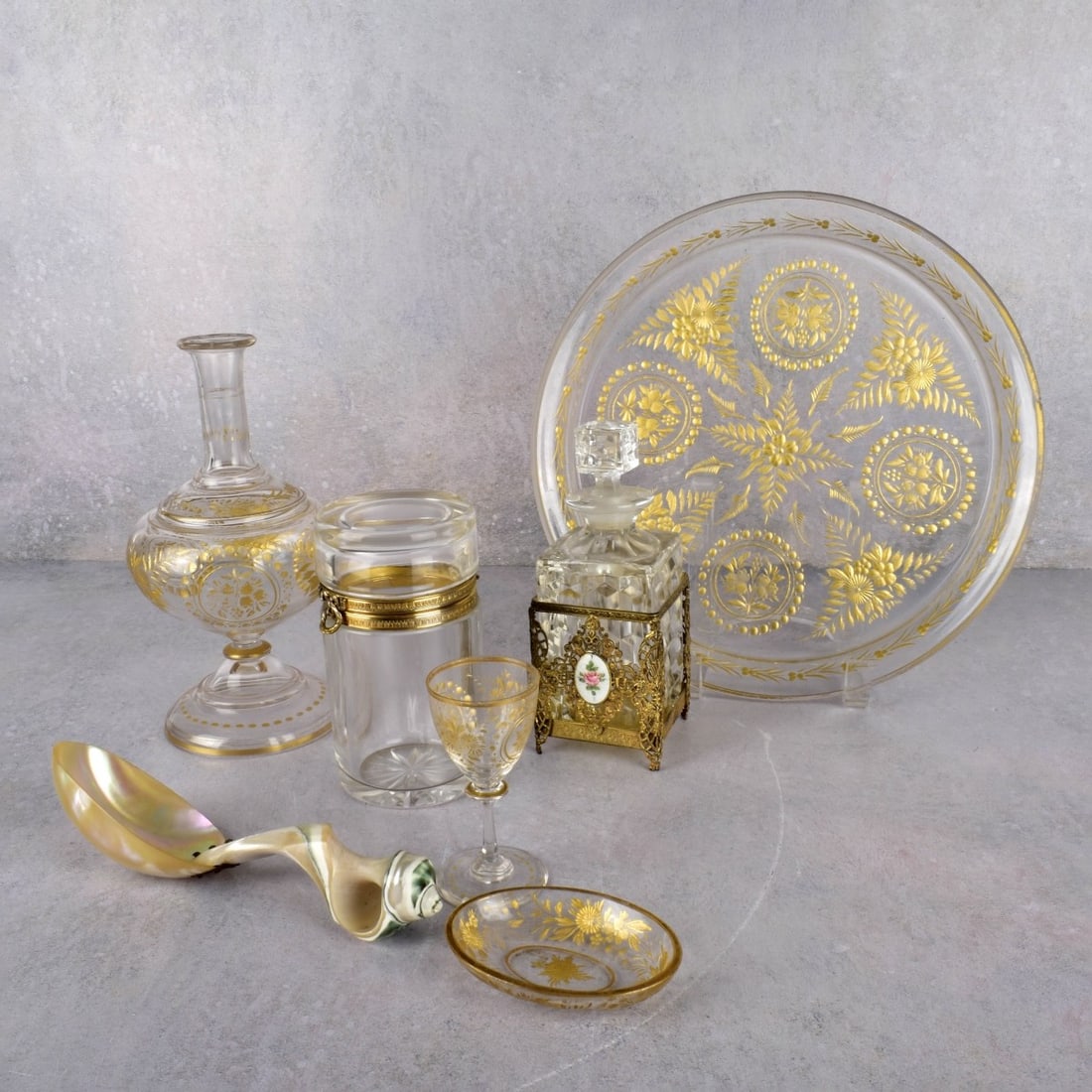 Assorted Antique Crystal Items (1 of 9)
