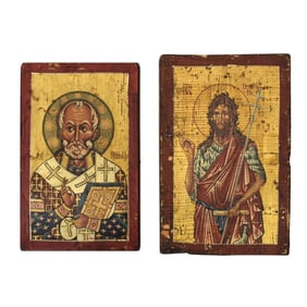 Antique Style Russian Icons