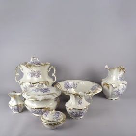 Victorian Harvard Pottery Pieces