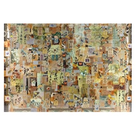 Manr: Hao Hong (Born 1965) Butterflies and Stamps