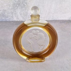 Rene Lalique, French, (1860-1945) Perfume Bottle