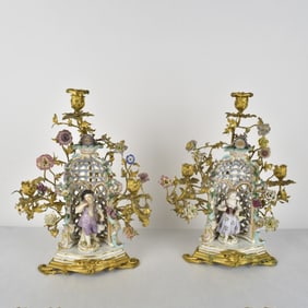 19/20th Century Meissen Porcelain Figurines