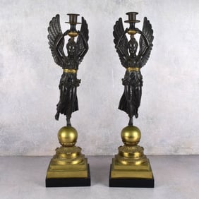 French Empire Candlesticks