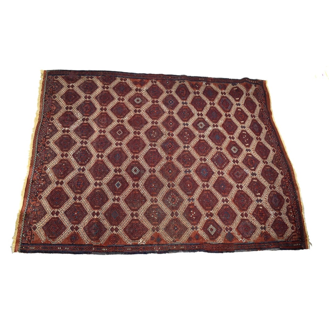 Vintage Turkish Kilim Wool Rug.: Vintage Turkish Kilim Wool Rug. Measures: 79' x 61". Kodner Galleries offers phone and absentee bidding at a low, flat 21% buyer’s premium without surcharge or hidden fees. For information, please c