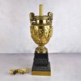 Classical Designed Brass Urn Shape Lamp
