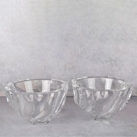 Vintage Orrefors Crystal Bowls