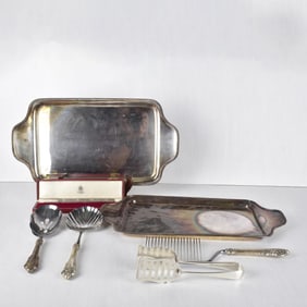 Silver Plated Service Pieces
