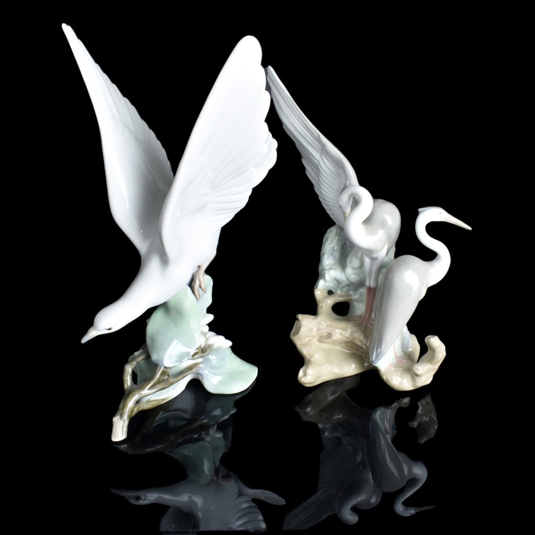 Two Vintage Porcelain Figurines (1 of 6)