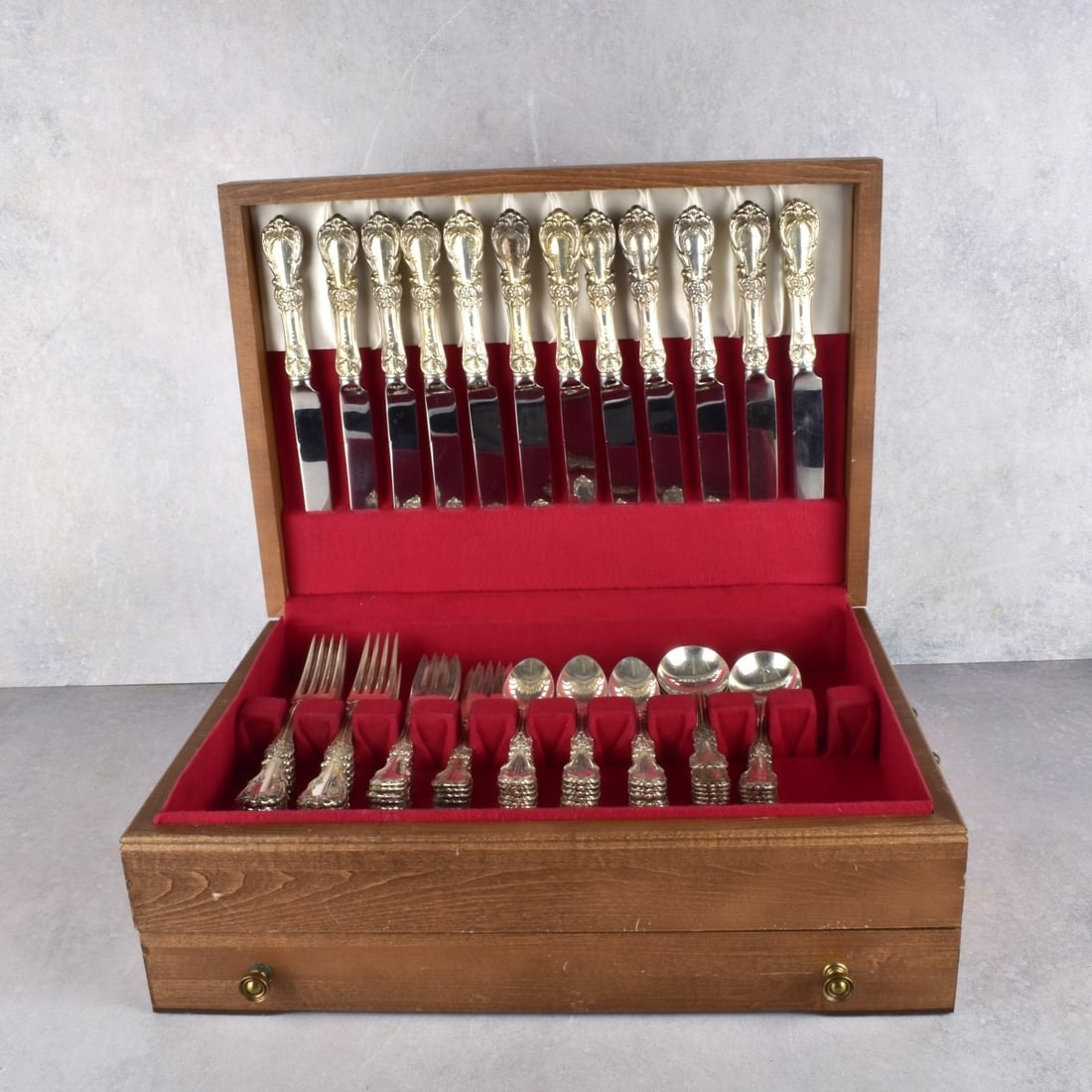 Reed and Barton Sterling Silver Flatware Service