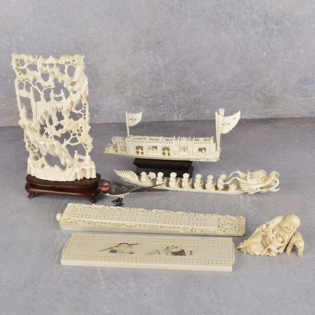 Collection of Antique Asian Pieces (1 of 6)