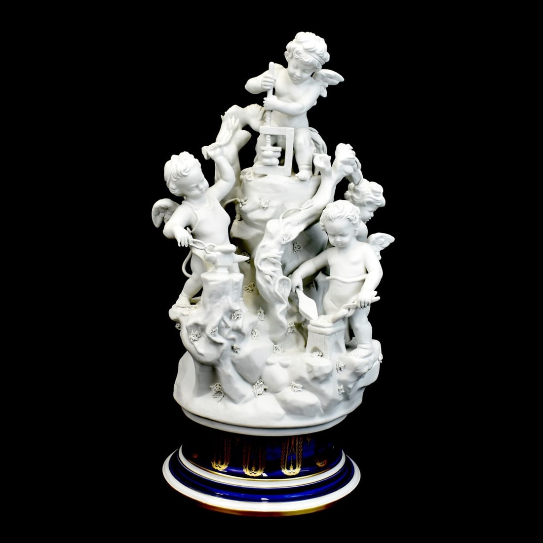 Sevres Bisque Figurative Group (1 of 6)