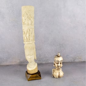 Carved African Sculptures