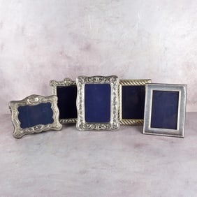 Vintage Silver Plated Picture Frames
