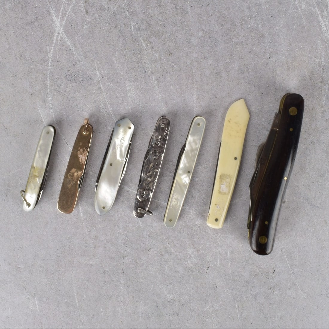 Antique George Wostenholm, (English) Pocket Knives (1 of 5)